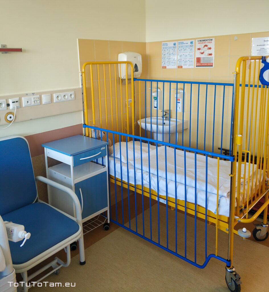Sala dziecko w szpitalu
