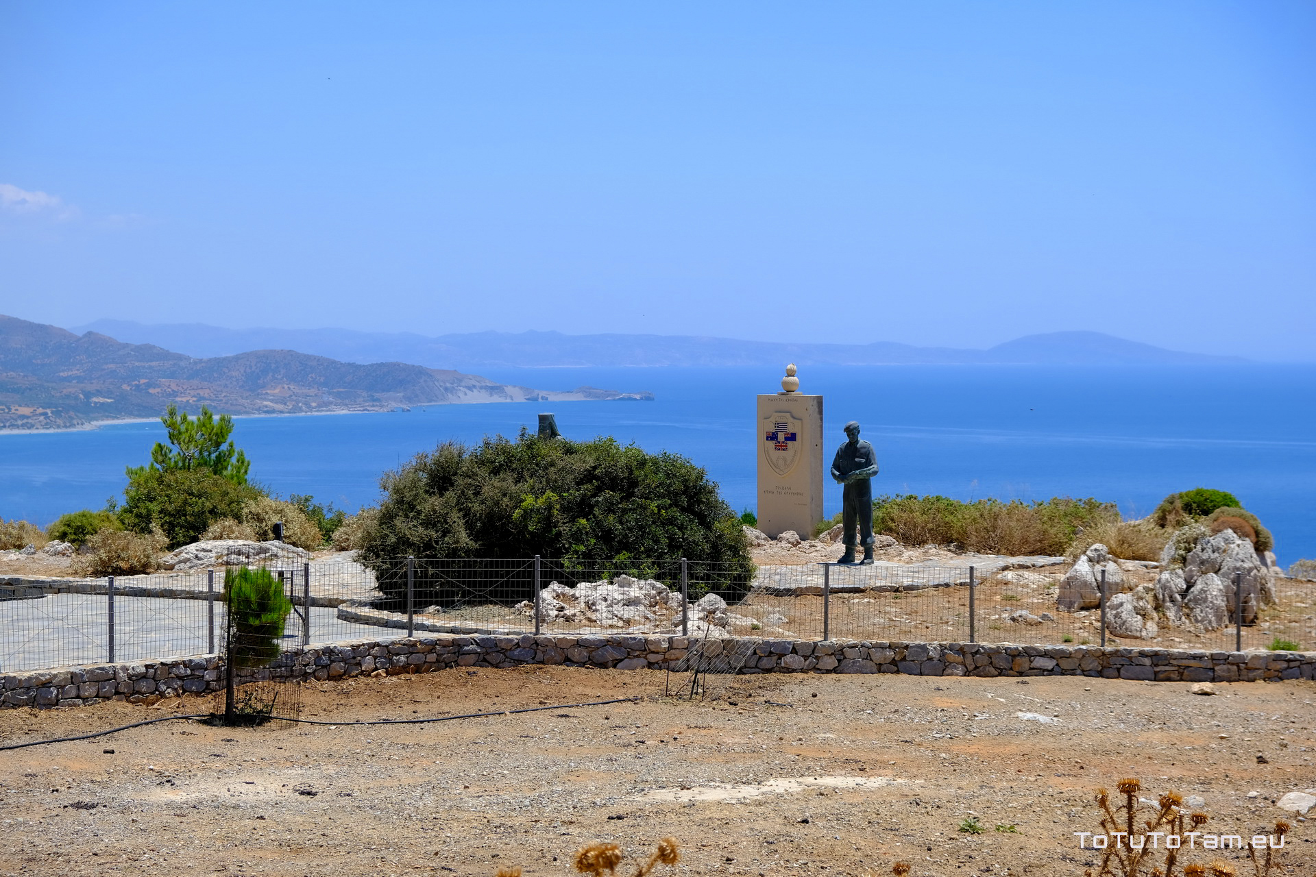 Kreta pomnik Preveli